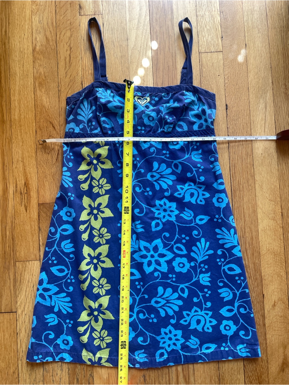 Vintage 90’s ROXY Hawaiian Print Dress Size S Delia’s Catalog Summer 1998 🌺 - Picture 5 of 10